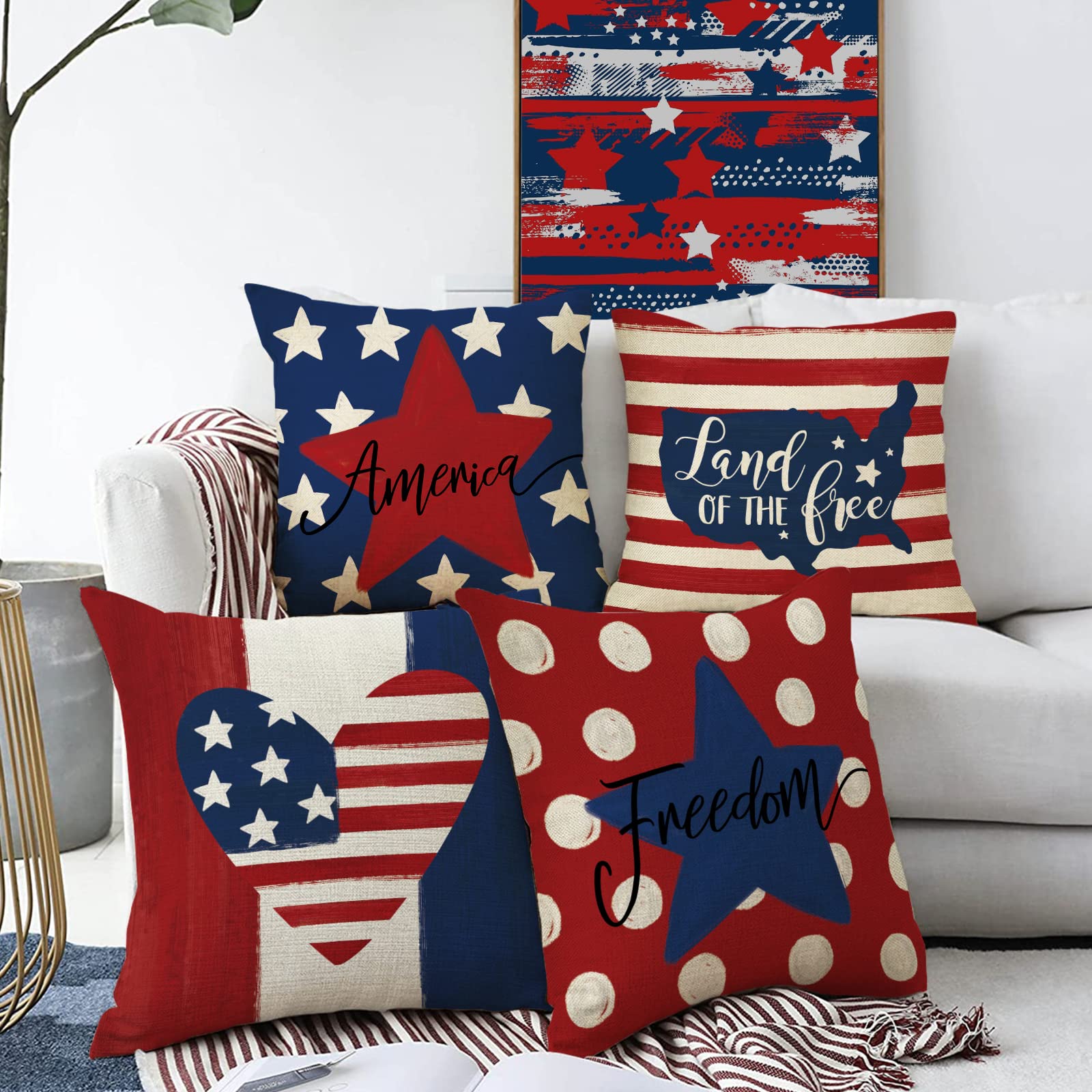 USA国旗クッションカバー アメリカ国旗 抱き枕 クッションカバー45cmx45cm : EIWAヤフー店